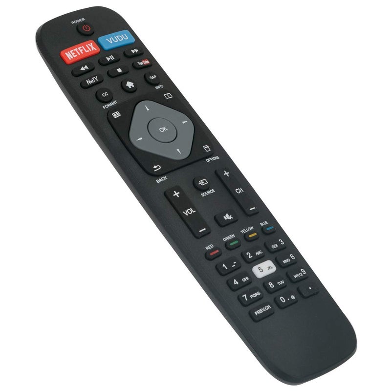 ZdalaMit NH503UP Replace Remote Applicable for Philips TV 65PFL6902/F7 55PFL6902/F7 50PFL6902/F7 50PFL6602/F7 55PFL5402/F7 50PFL5601/F7 55PFL5602/F7 43PFL5602/F7 49PFL4609/F7 49PFL4909/F7 65PFL5903/F7 - Image 3